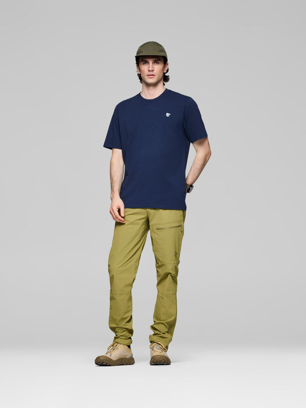Norrona Cotton Viking Patch T-Shirt - Indigo Night