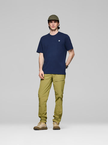 Norrona Cotton Viking Patch T-Shirt - Indigo Night