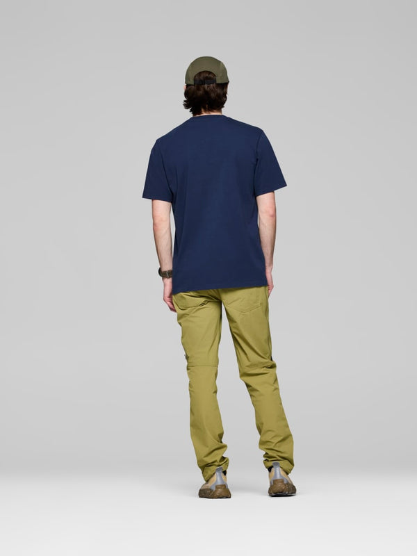 Norrona Cotton Viking Patch T-Shirt - Indigo Night