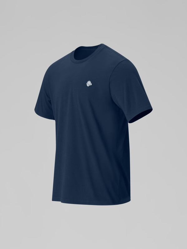 Norrona Cotton Viking Patch T-Shirt - Indigo Night