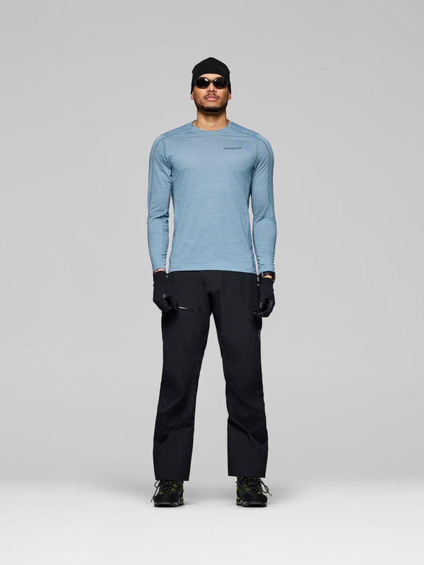 Norrona Falketind Equaliser Ull Long Sleeve Base Layer - Trooper