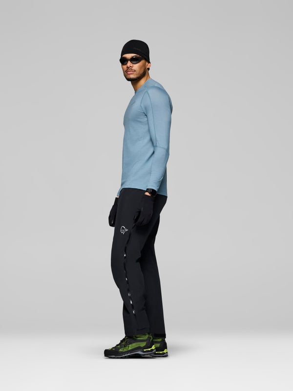 Norrona Falketind Equaliser Ull Long Sleeve Base Layer - Trooper