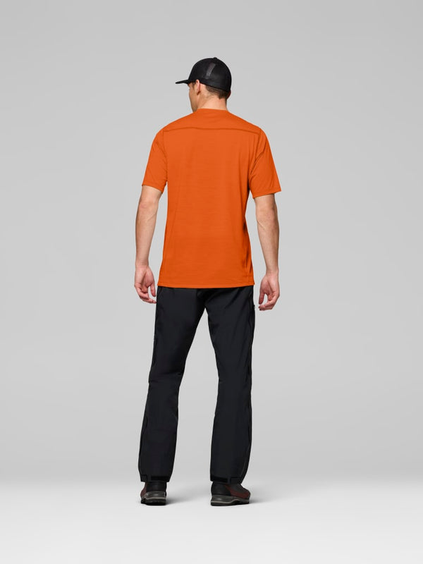 Norrona Falketind Equaliser Ull Short Sleeve Base Layer - Flame - BFS