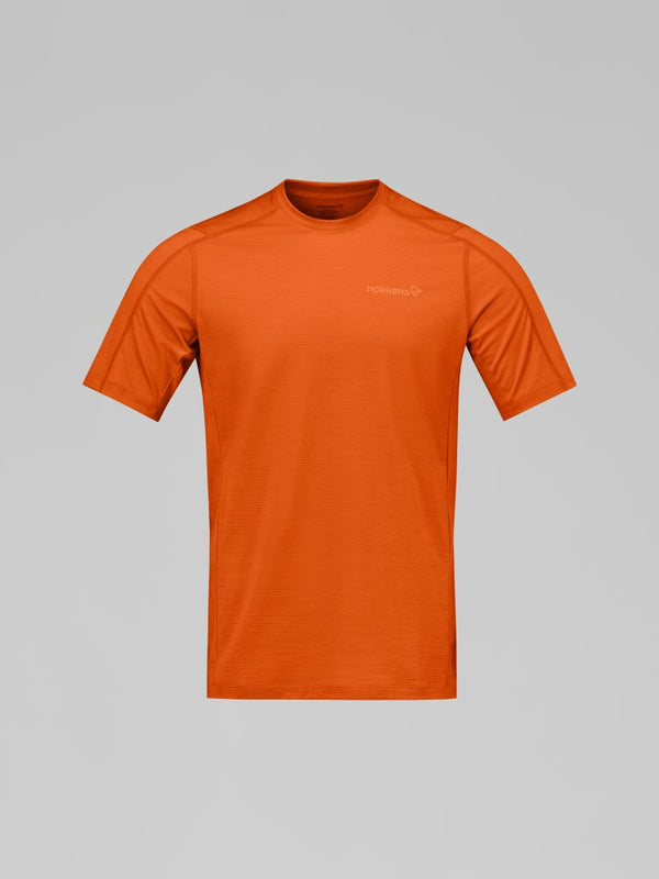 Norrona Falketind Equaliser Ull Short Sleeve Base Layer - Flame - BFS