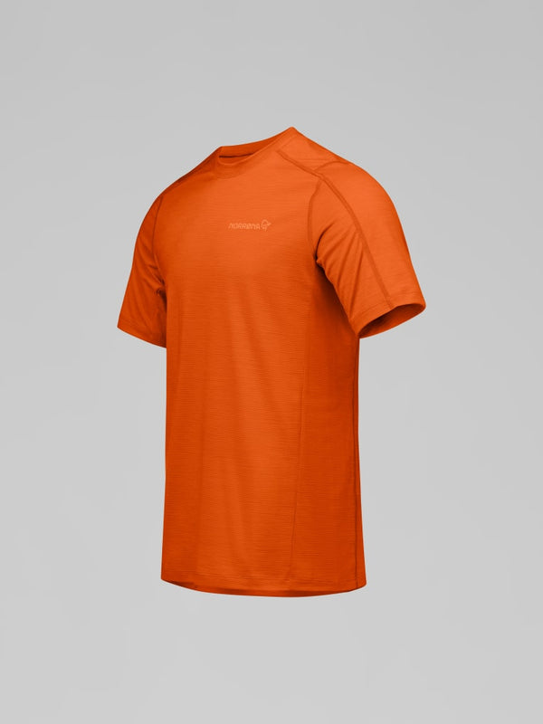 Norrona Falketind Equaliser Ull Short Sleeve Base Layer - Flame - BFS