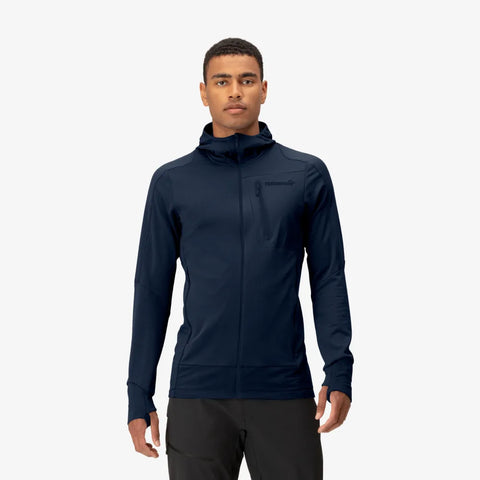 Norrona Falketind Power Grid Hood - Indigo Night Blue - SALE