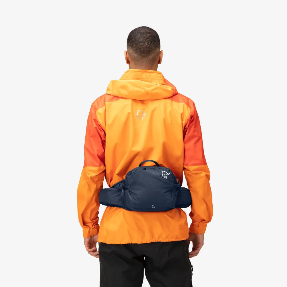 Norrona Femund Econyl70 6L Hip Pack - Indigo Night Blue – Biketreks Norrona Femund Econyl70 6L Hip Pack - Indigo Night Blue – Biketreks