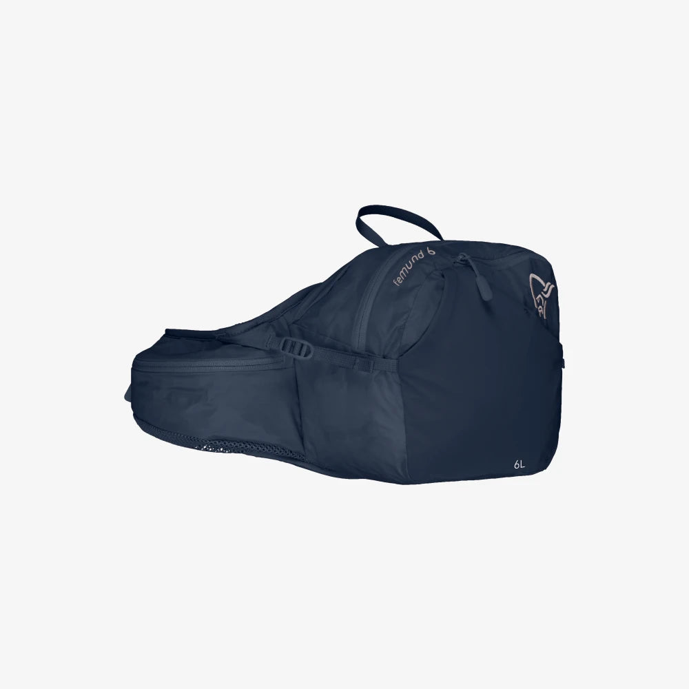 Norrona Femund Econyl70 6L Hip Pack - Indigo Night Blue – Biketreks Norrona Femund Econyl70 6L Hip Pack - Indigo Night Blue – Biketreks