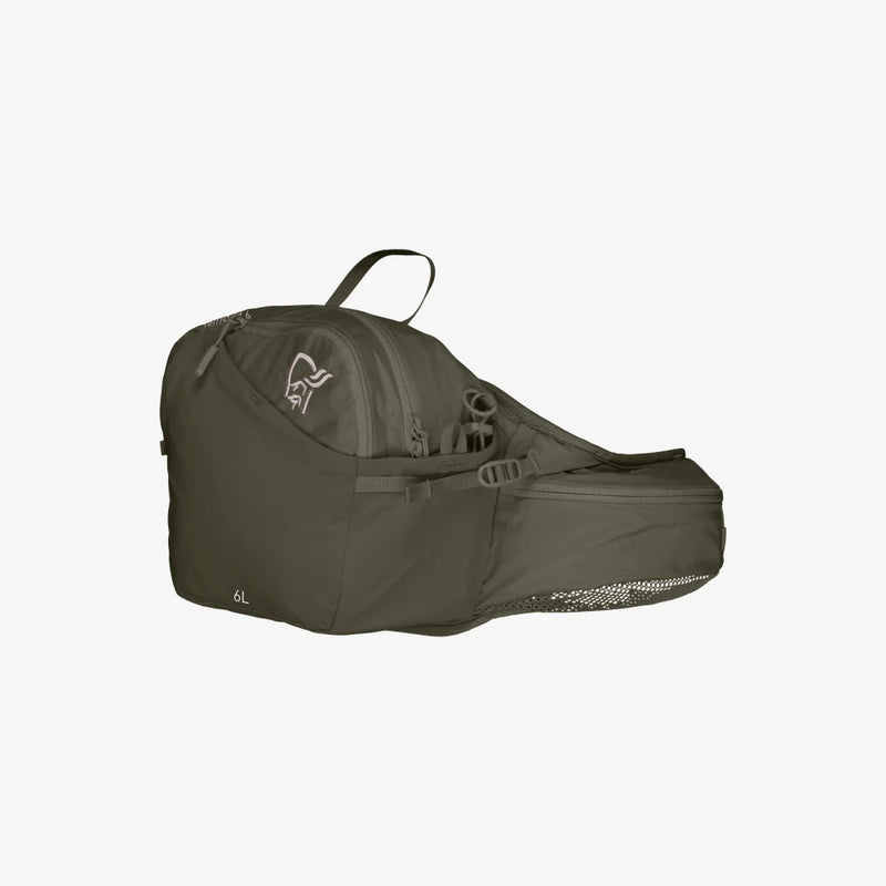 Norrona Femund Econyl70 6L Hip Pack - Olive Night - SS25