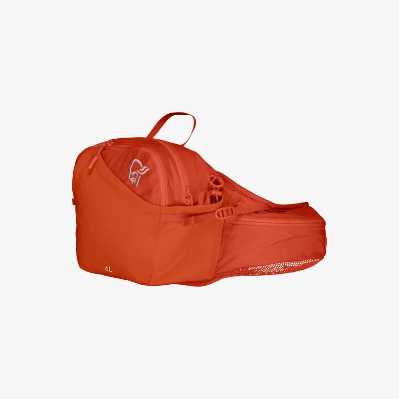 Norrona Femund Econyl70 6L Hip Pack - Pureed Pumpkin - SALE