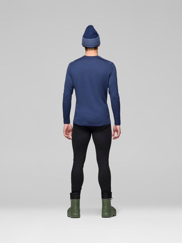 Norrona Femund PureUll Long Sleeve Base Layer - Indigo Night AW25
