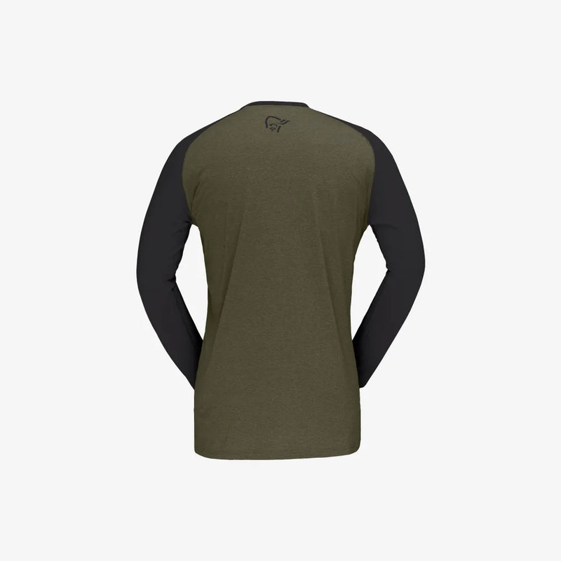 Norrona Fjora Equaliser Lightweight Long Sleeve - Olive Night