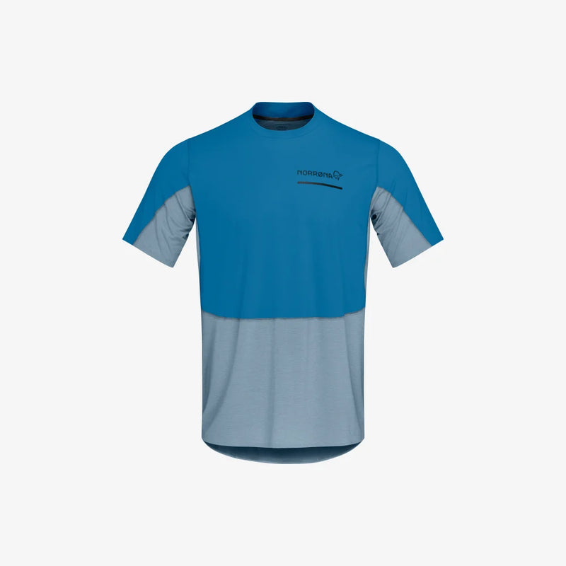 Norrona Senja Equaliser Lightweight T-Shirt - Mykonos Blue