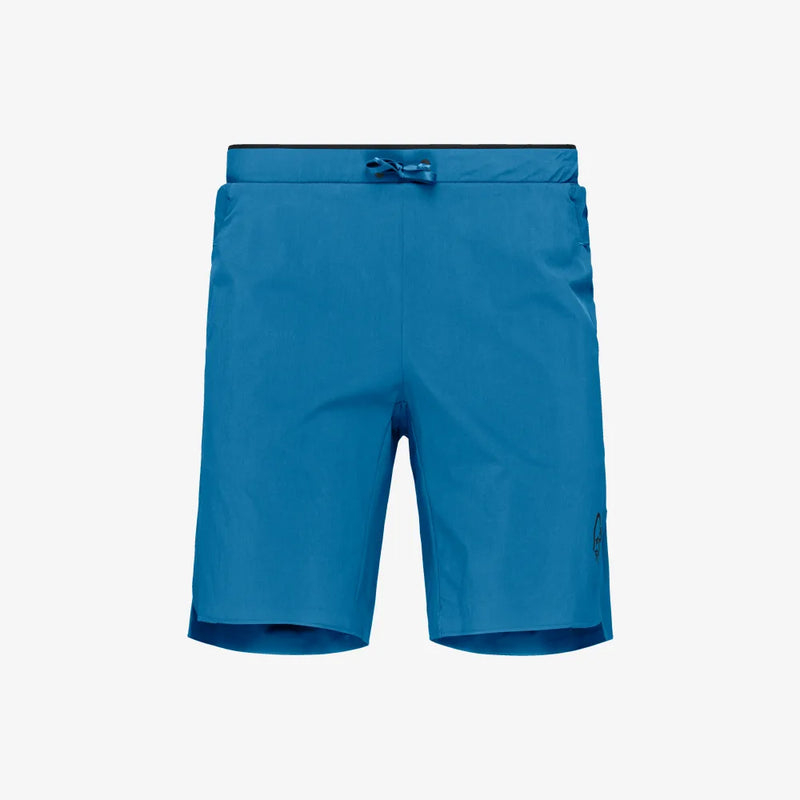 Norrona Senja Flex1 9 inch Running Shorts - Mykonos Blue