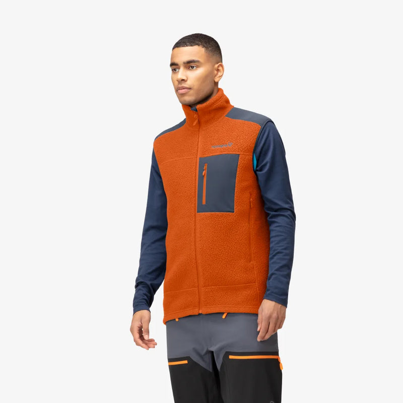 Norrona Trollveggen Thermal Pro Vest - Gold Flame SS25