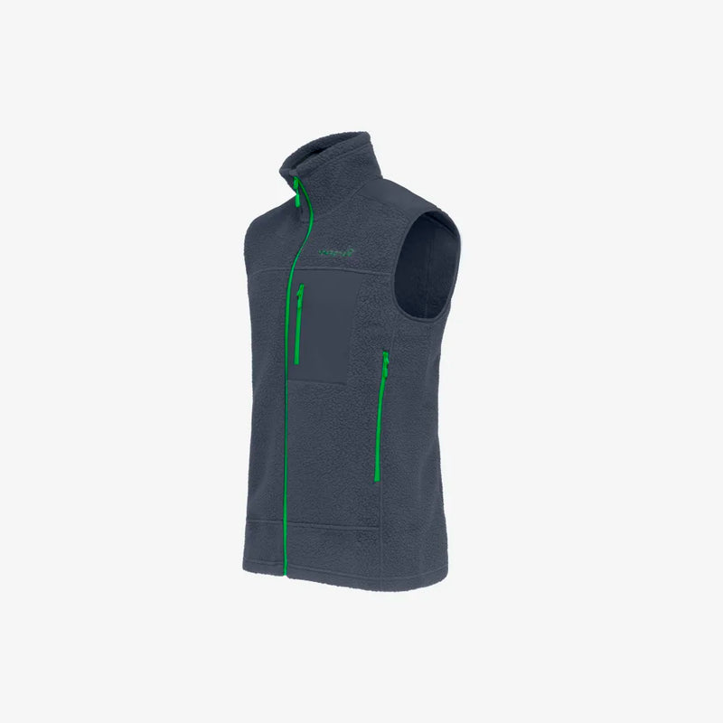 Norrona Trollveggen Thermal Pro Vest - Cool Black / Classic Green - SALE