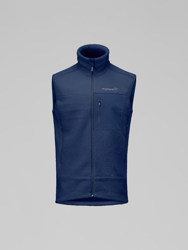 Norrona Trollveggen Warm3 Vest - Indigo Night AW25