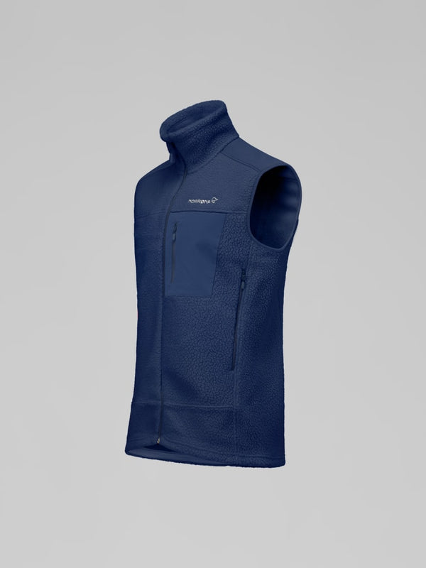 Norrona Trollveggen Warm3 Vest - Indigo Night AW25