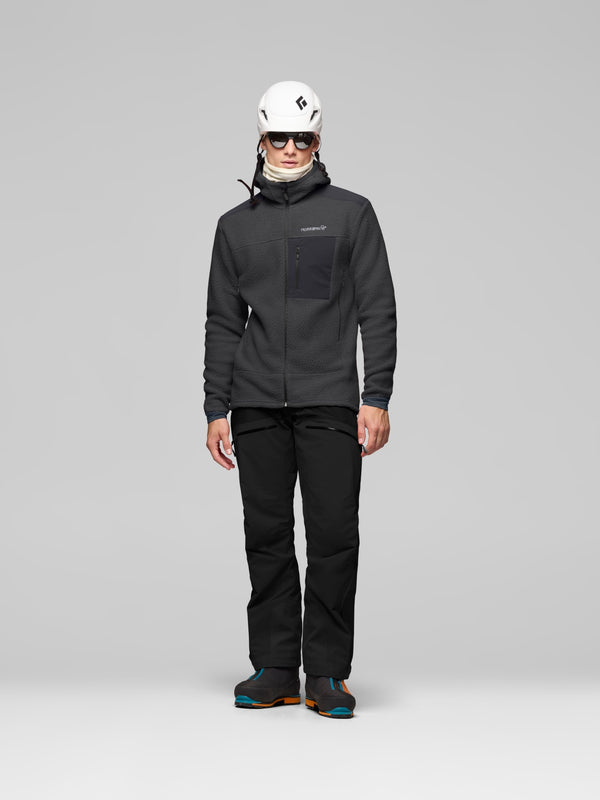 Norrona Trollveggen Warm3 Zip Hood - Phantom AW25