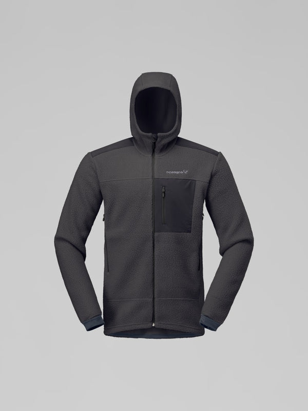 Norrona Trollveggen Warm3 Zip Hood - Phantom AW25