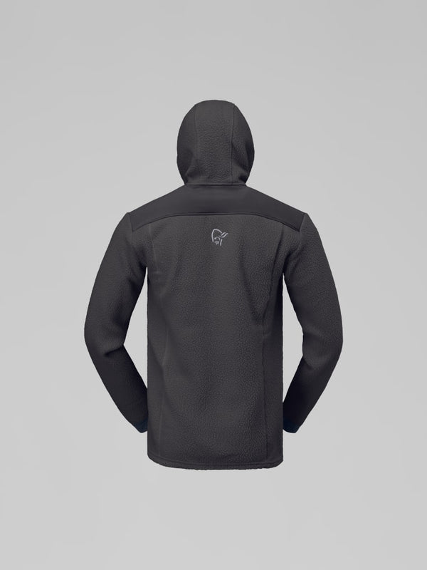 Norrona Trollveggen Warm3 Zip Hood - Phantom AW25