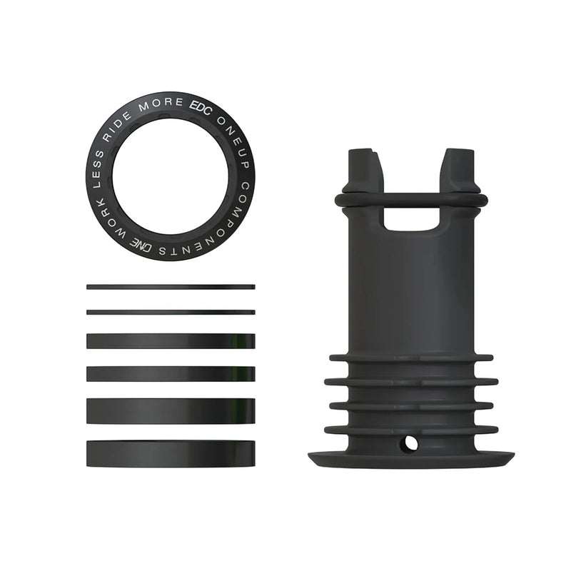 OneUp EDC Threaded Top Cap - Black