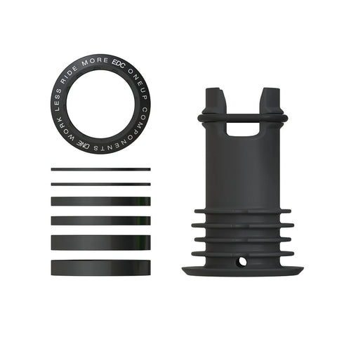 OneUp EDC Threaded Top Cap - Black