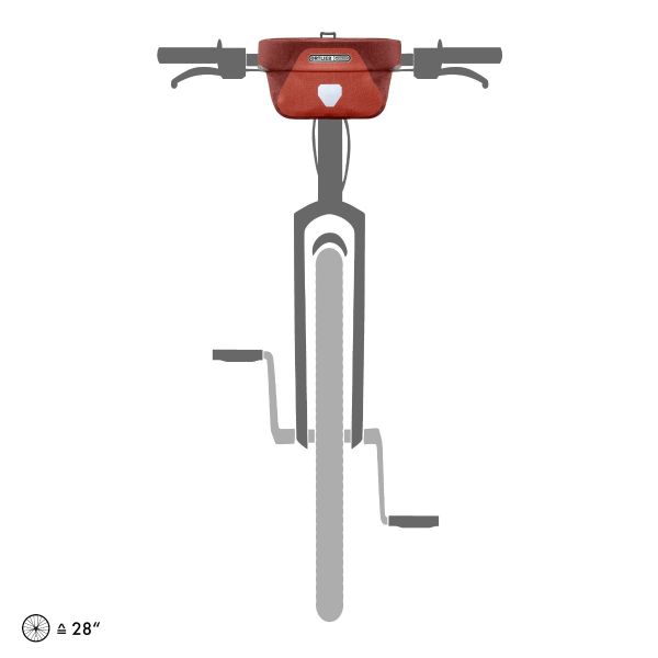 Ortlieb Ultimate Six Plus - 5L - Salsa / Dark Chilli