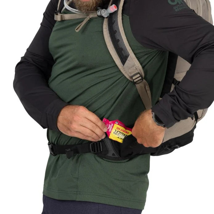 Osprey Raptor 14L Backpack - Pediment Grey