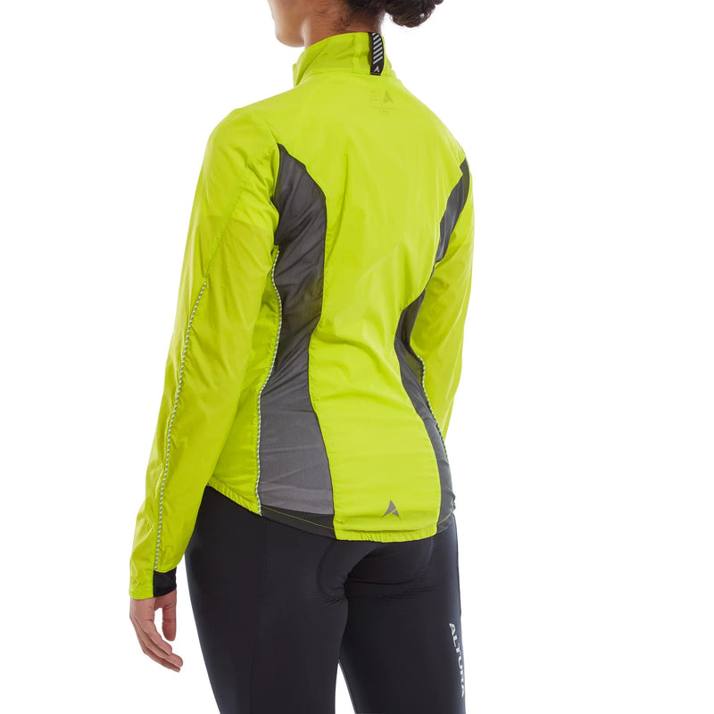 Altura Women Airstream Windproof Jacket - Lime - AW25