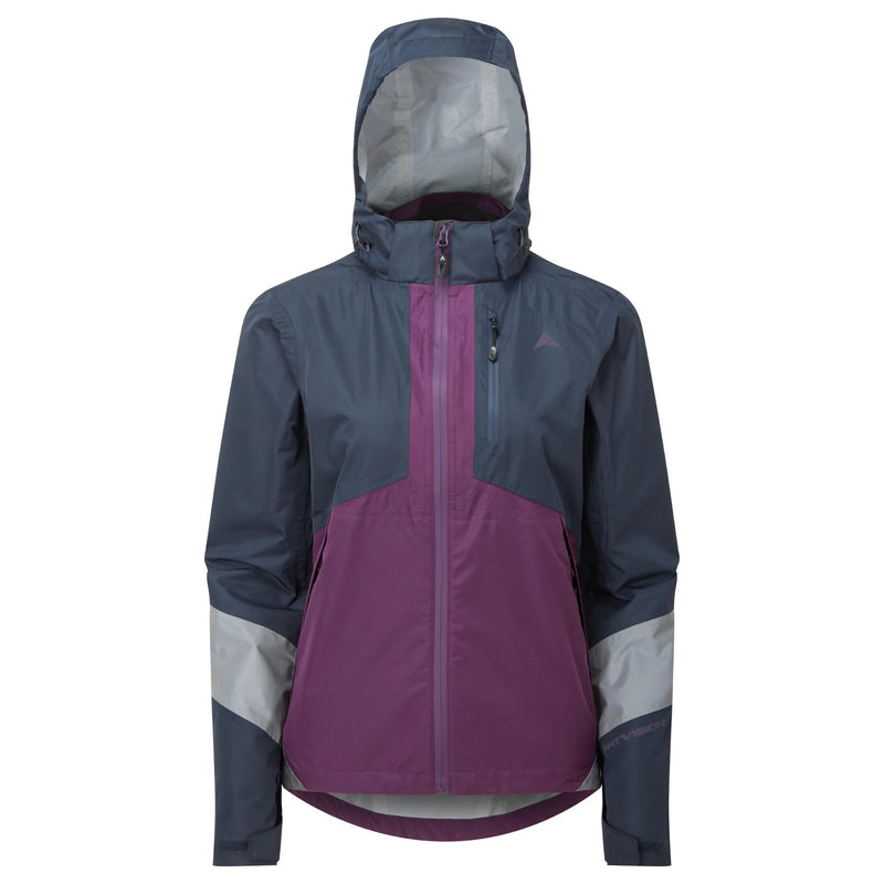 Altura Women's Nightvision Typhoon Waterproof Jacket - Navy / Purple