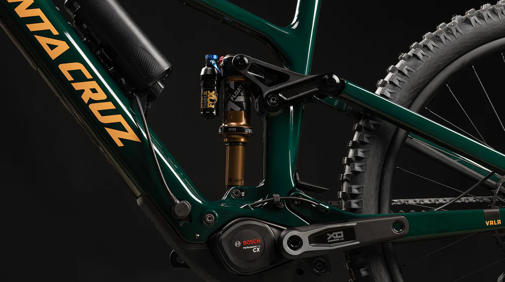 Santa Cruz Vala Electric Bike - S Build - Midnight Green