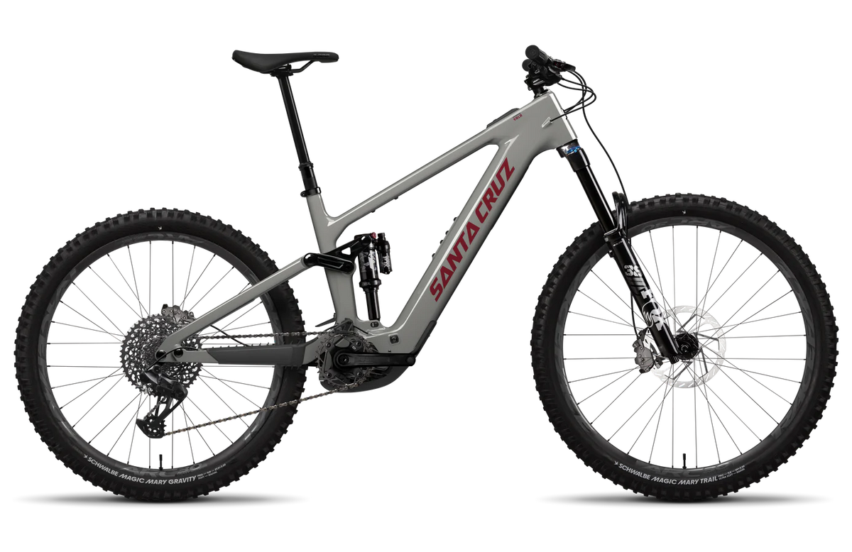 Santa Cruz Vala Electric Bike - S Build - Gloss Grey