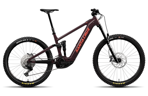 Santa Cruz Vala Aluminium Electric Bike - Deore Build - Stormbringer Purple
