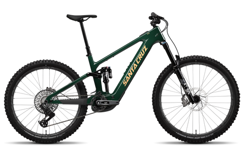 Santa Cruz Vala Carbon C Electric Bike - GX AXS Build - Gloss Green