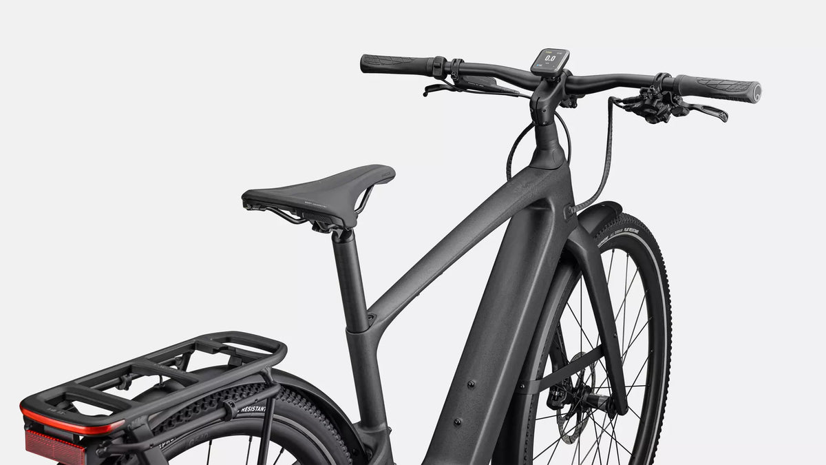 Specialized Turbo Vado SL2 Carbon - 6.0 Euipped - Black Micro Speckle