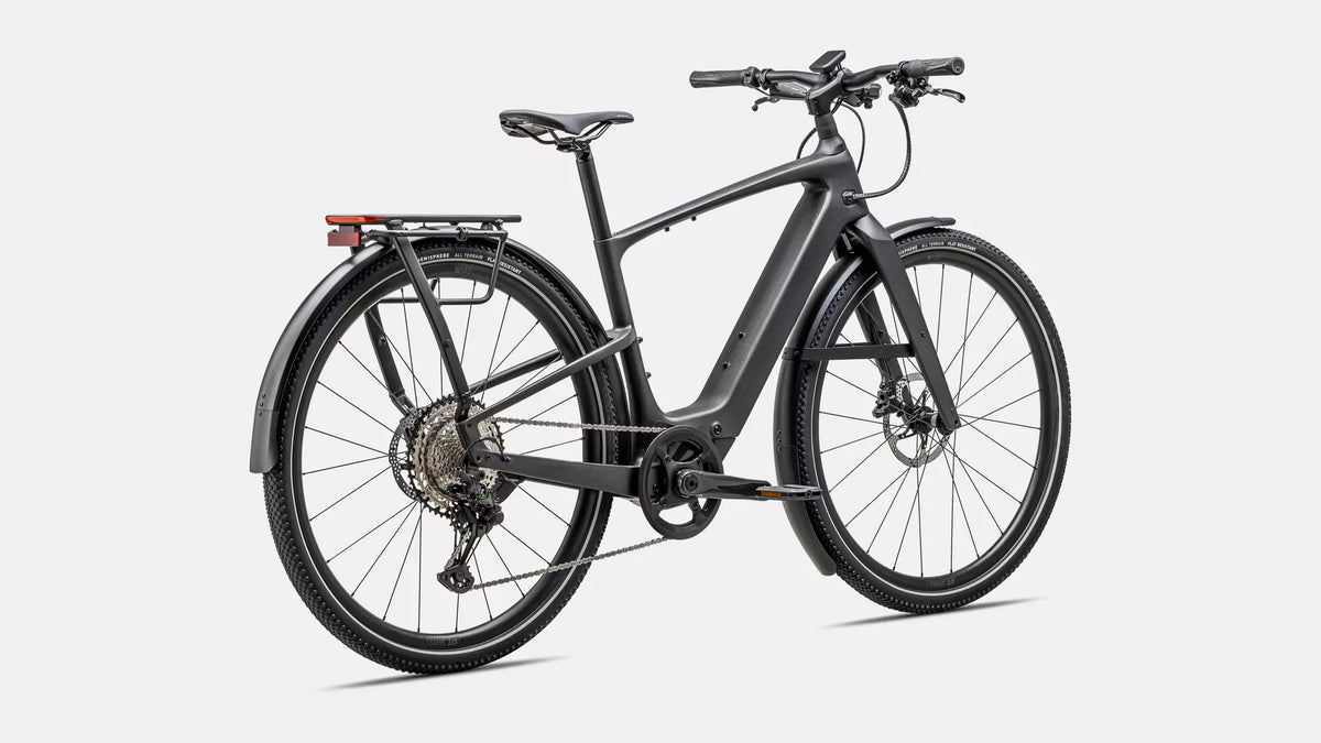 Specialized Turbo Vado SL2 Carbon - 6.0 Euipped - Black Micro Speckle