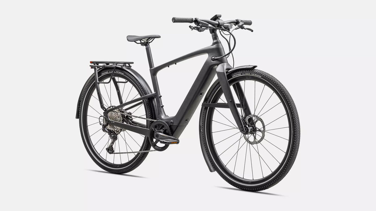 Specialized Turbo Vado SL2 Carbon - 6.0 Euipped - Black Micro Speckle