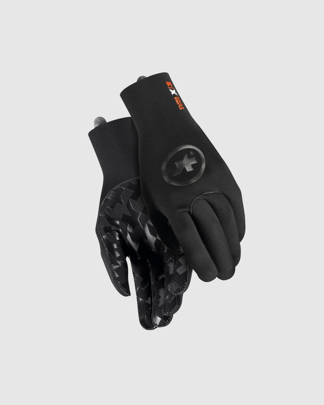 Assos GT Rain Gloves - Black Series - BFS