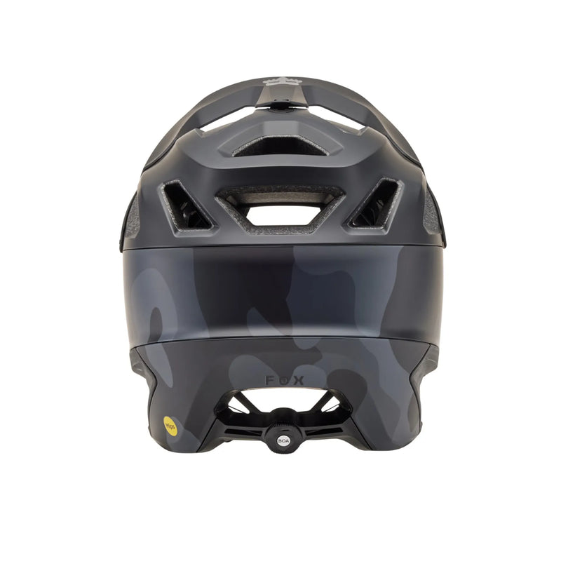 Fox Dropframe Pro Helmet - Runn - Black Camo - SALE