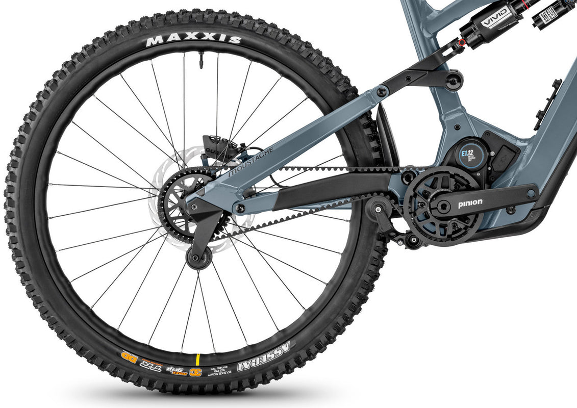 Moustache Clutch 160.9 - Pinion Electric Bike - Grey