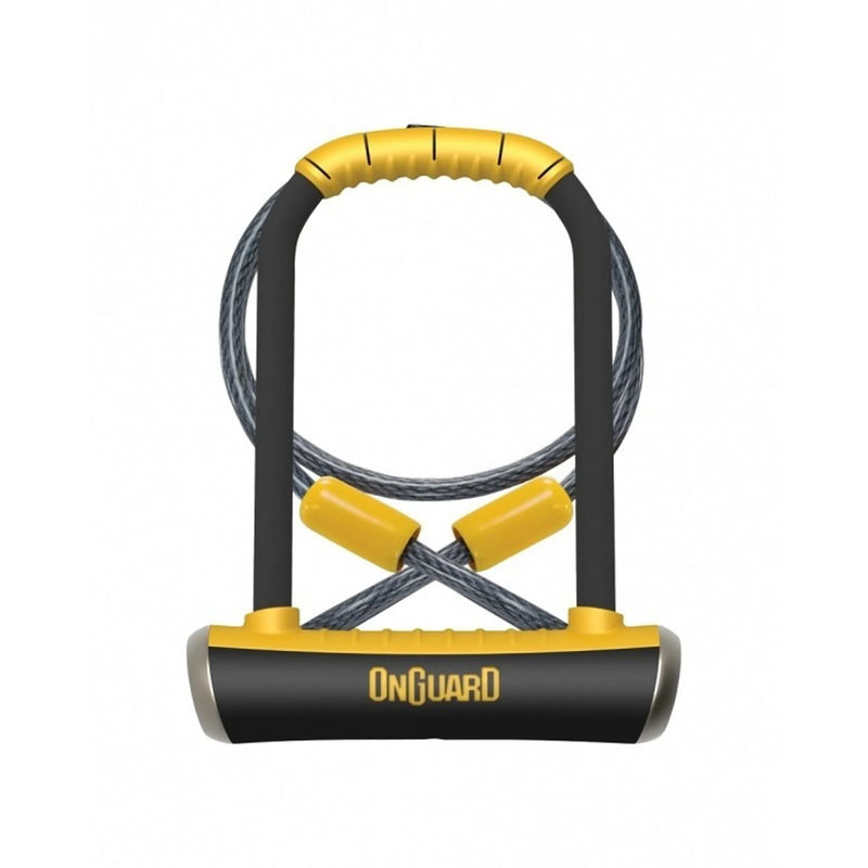 On-Guard Pitbull 8500 U-Lock with Cable (Sold Secure Diamond)