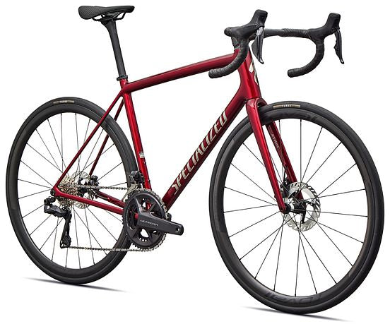 Specialized Aethos 2 Pro - Shimano Ultegra Di2 - Red Sky / Chrome