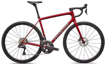 Specialized Aethos 2 Pro - Shimano Ultegra Di2 - Red Sky / Chrome