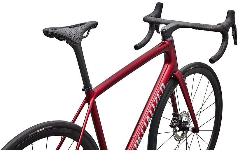 Specialized Aethos 2 Pro - Shimano Ultegra Di2 - Red Sky / Chrome