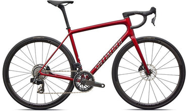 Specialized Aethos 2 Pro - SRAM Force AXS - Red Sky / Chrome