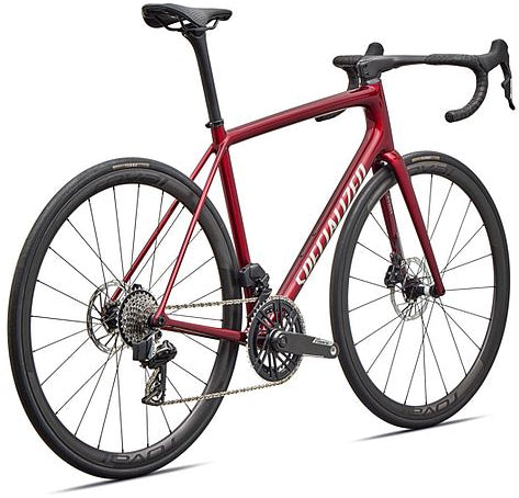 Specialized Aethos 2 Pro - SRAM Force AXS - Red Sky / Chrome