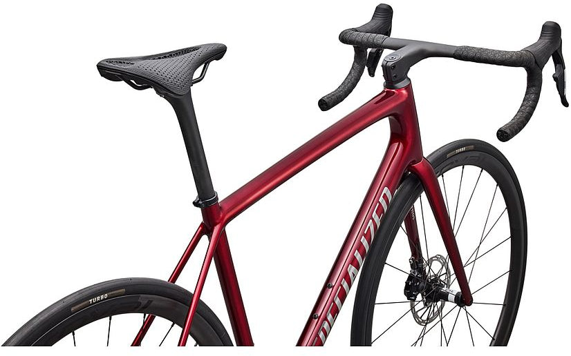 Specialized Aethos 2 Pro - SRAM Force AXS - Red Sky / Chrome