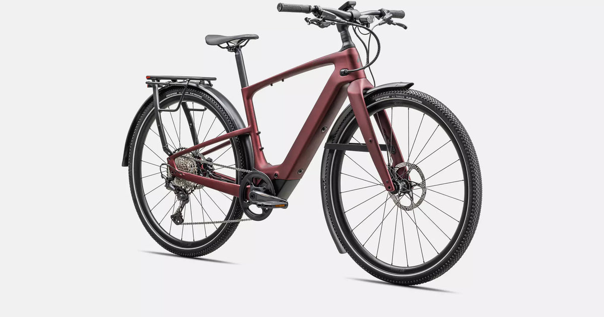 Specialized Turbo Vado SL2 Carbon - 6.0 Equipped - Satin Red Sky