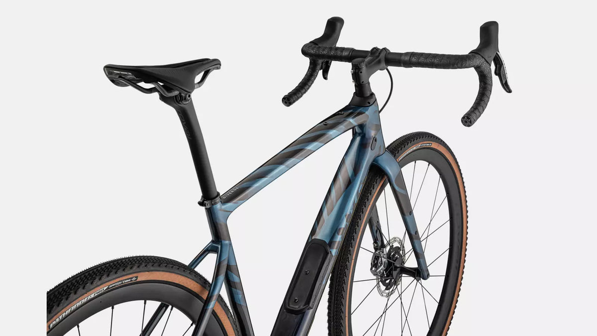 Specialized S-Works Diverge - Gloss Light Silver/Dream Silver/Dusty Blue - 56cm - SALE